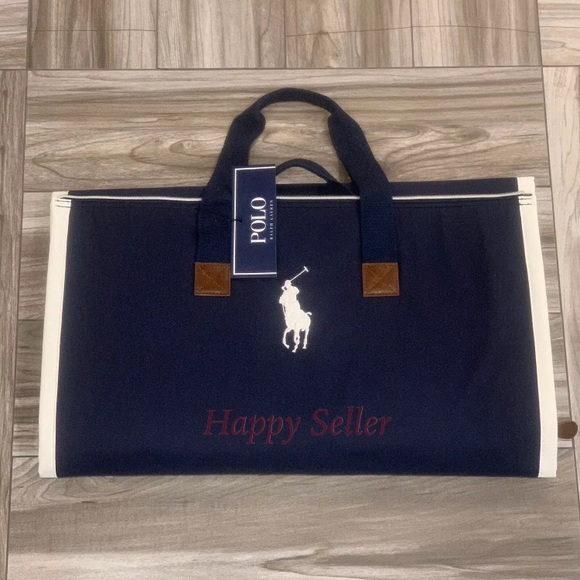 Polo Duffle Bag Garment Weekender Holdall Travel - Picture 8 of 8